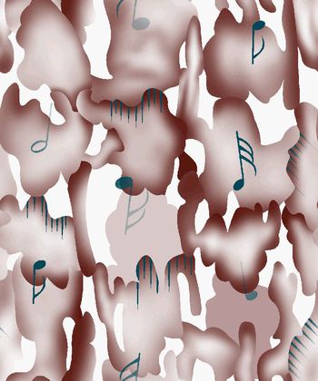 449562-男装衬衫西装云纹音符渐变式