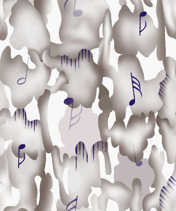 449564-男装衬衫西装云纹音符渐变式