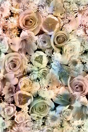 朦胧花印花华亿平台图片