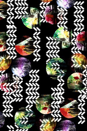 流行时尚印花华亿平台图片