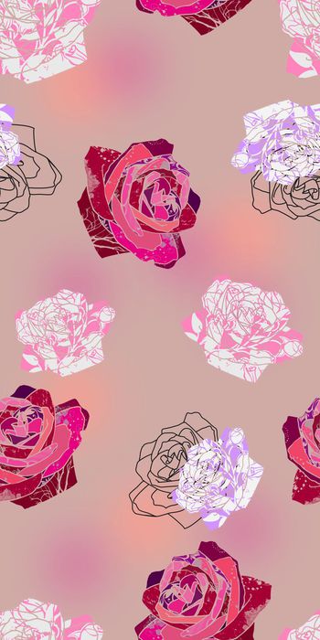 玫瑰印花华亿平台图片