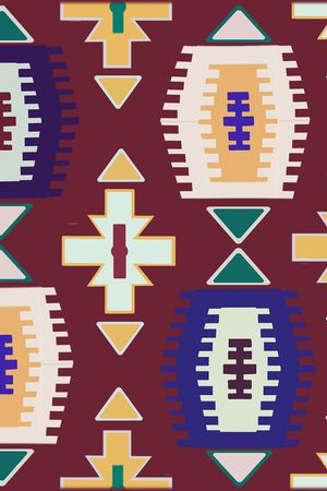 复古印花华亿平台图片