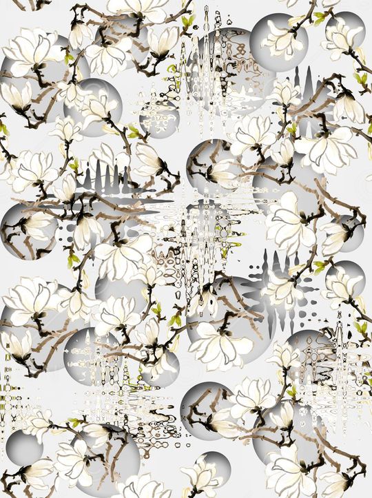 抽象印花华亿平台图片