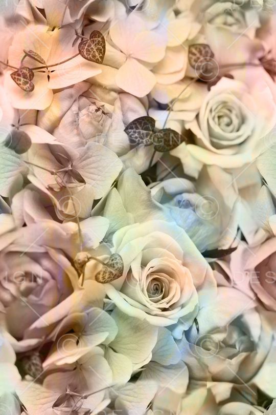 朦胧花印花华亿平台图片