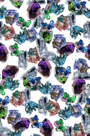 晶石组合印花华亿平台图片