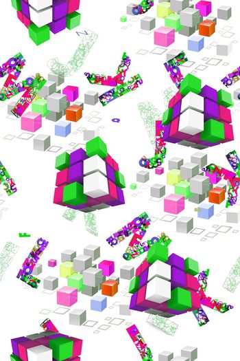 449693-潮流立体魔方