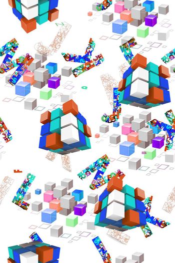 449695-潮流立体魔方