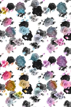 简单印花华亿平台图片