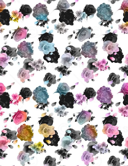 简单印花华亿平台图片