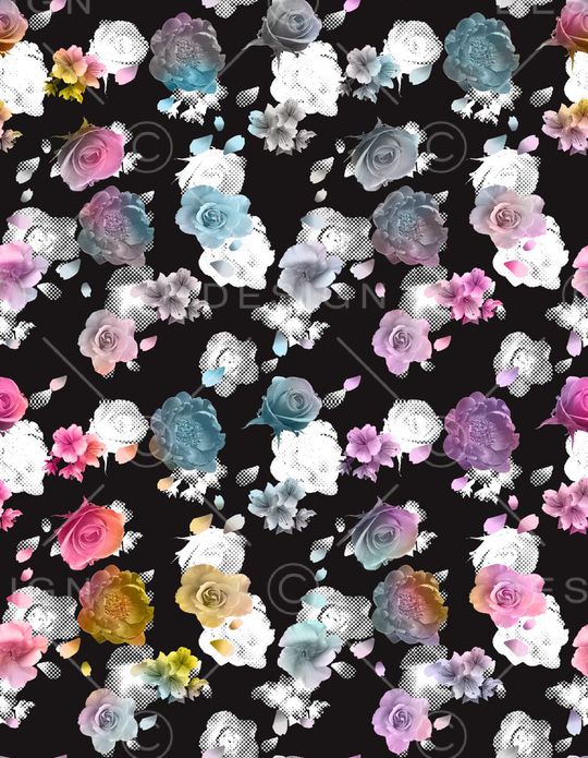 简单印花华亿平台图片