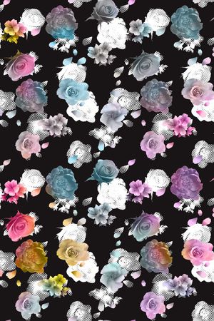 简单印花华亿平台图片