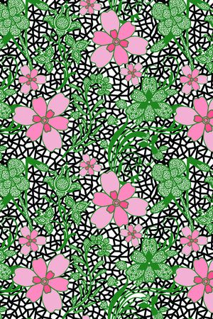 鸢尾印花华亿平台图片