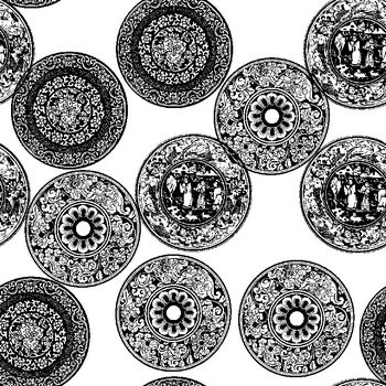 449866-青花瓷盘子