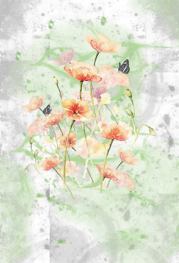 优雅印花华亿平台图片