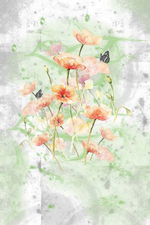 优雅印花华亿平台图片