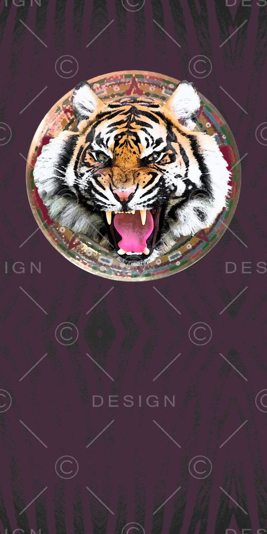 老虎印花华亿平台图片