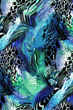 抽象印花华亿平台图片