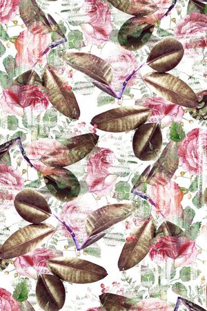 时尚创意印花华亿平台图片