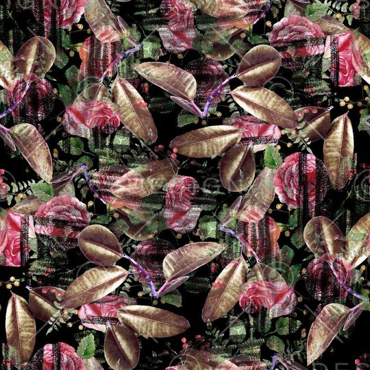 时尚创意印花华亿平台图片