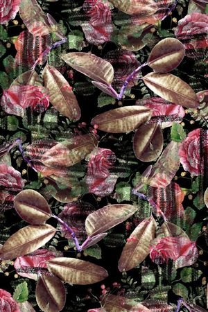 时尚创意印花华亿平台图片