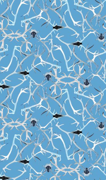 449943-创意时尚男装鹿角组合数码印花.