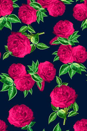 花朵印花华亿平台图片