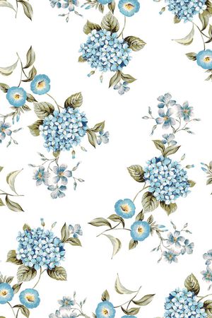 田园风印花华亿平台图片