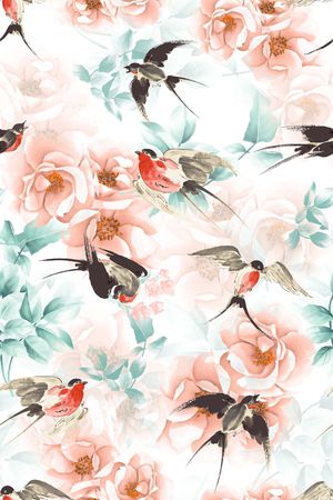 写意印花华亿平台图片