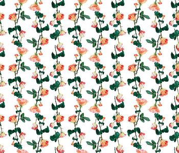 插图玫瑰花印花华亿平台图片