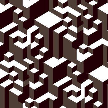 450181-男装衬衫西装几何矩阵方块印花