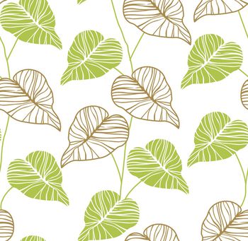 绿叶印花华亿平台图片