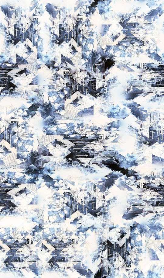 抽象印花华亿平台图片