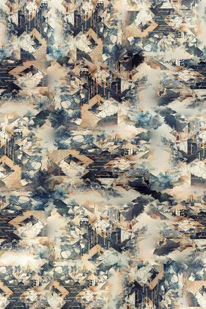 抽象印花华亿平台图片