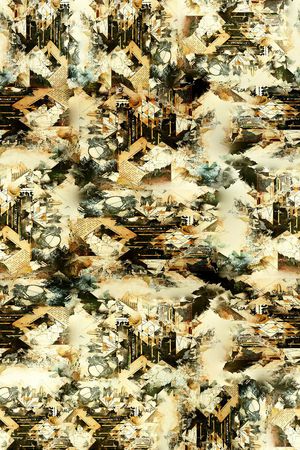 抽象印花华亿平台图片