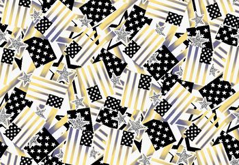 450215-男女装创意五角星国旗组合花