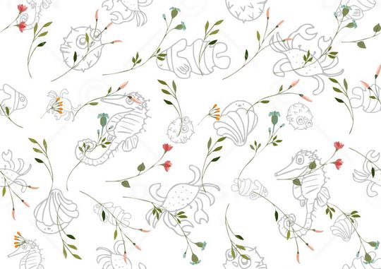 自然印花华亿平台图片