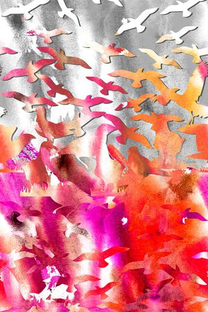 手绘印花华亿平台图片