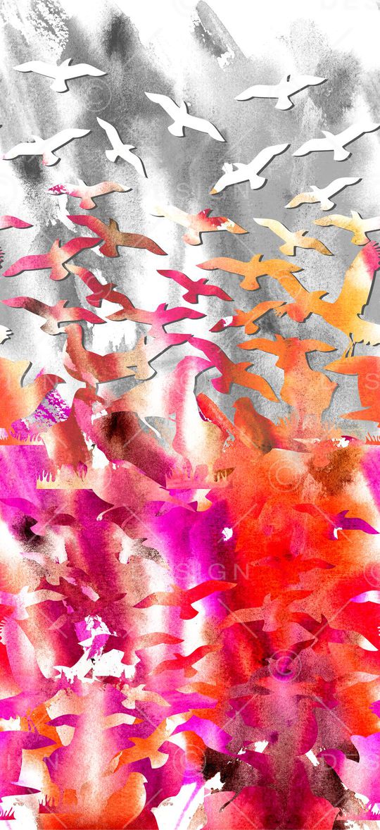 手绘印花华亿平台图片