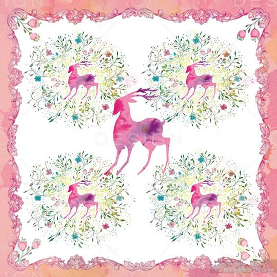 清新印花华亿平台图片