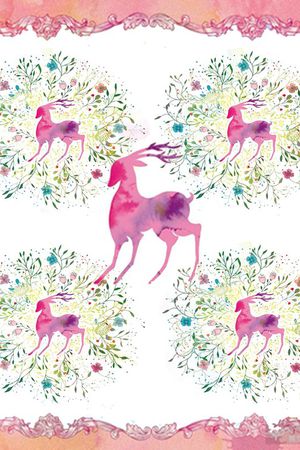 清新印花华亿平台图片