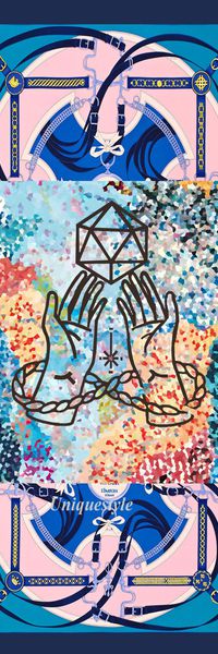 抽象印花华亿平台图片