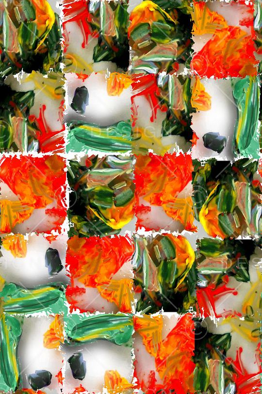 彩色印花华亿平台图片