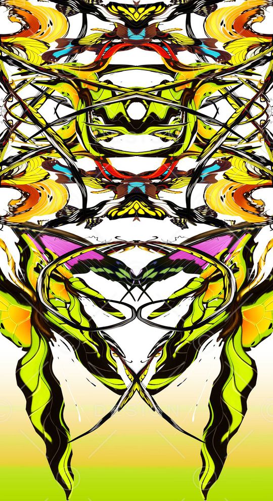 抽象印花华亿平台图片