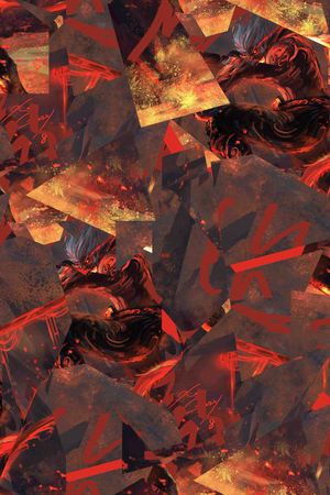 复古印花华亿平台图片