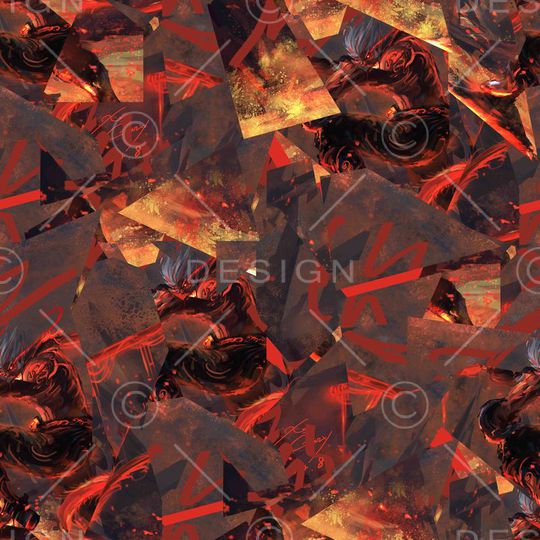 复古印花华亿平台图片