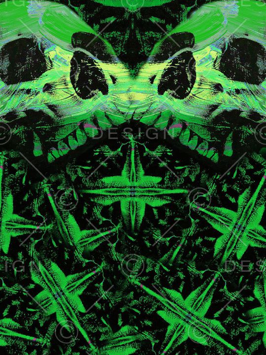 抽象印花华亿平台图片