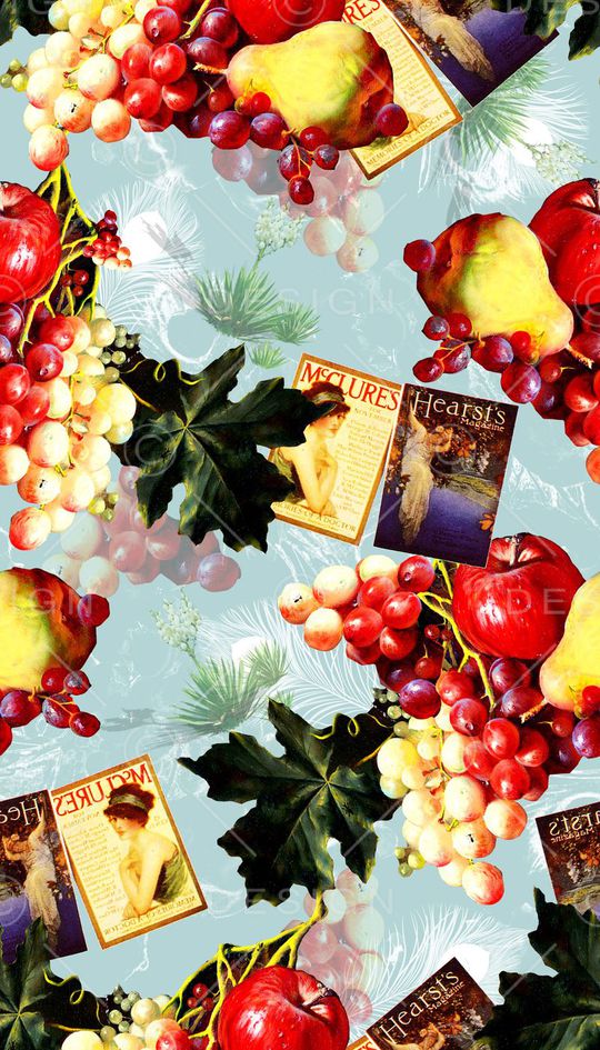 复古时尚印花华亿平台图片