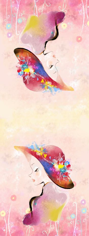 水墨印花华亿平台图片