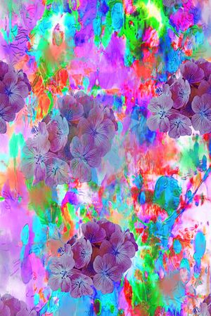 绚丽印花华亿平台图片