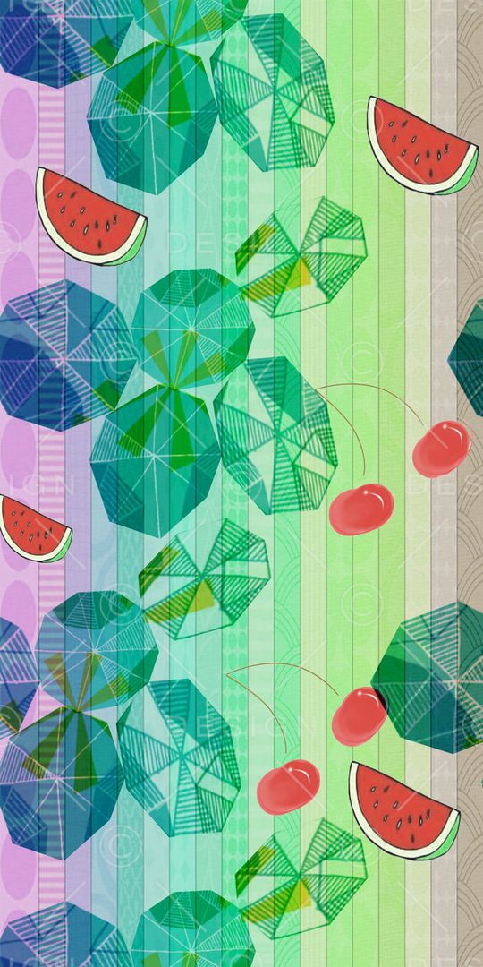 清新印花华亿平台图片